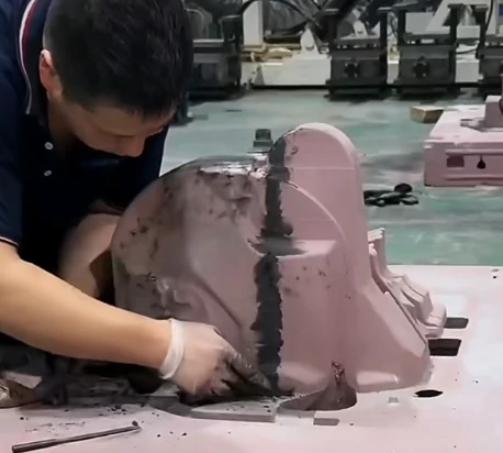 what are green sand castings
