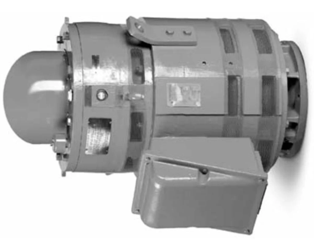 Vertical high thrust motor designed for heavy-duty applications