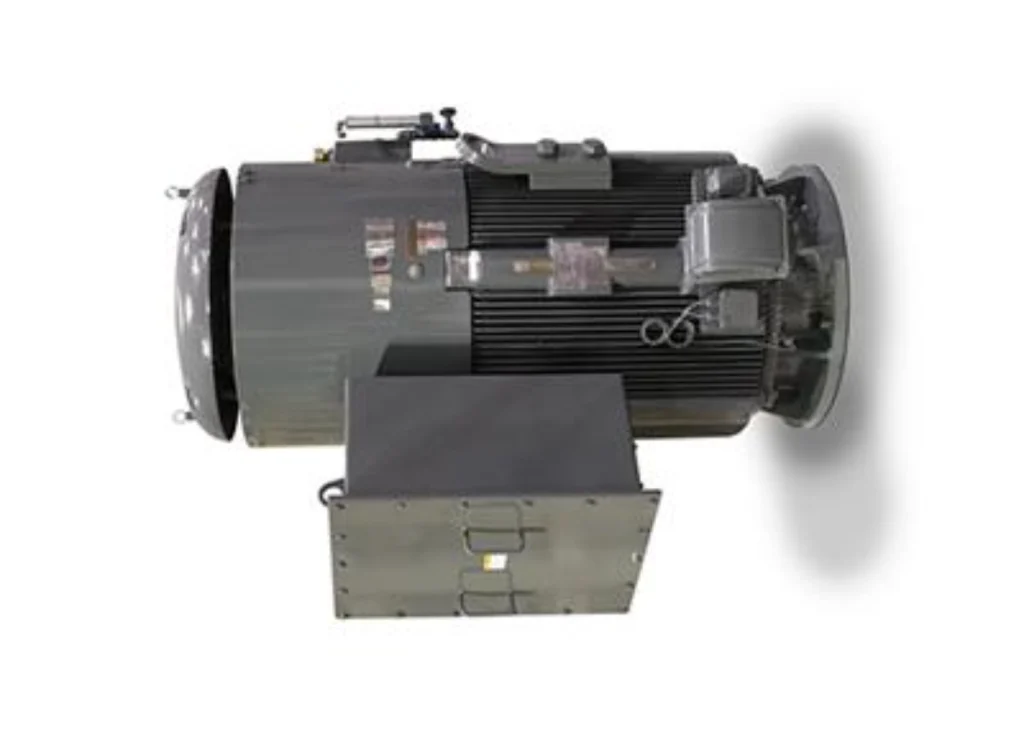 Vertical hollow shaft motor used in high-efficiency custom machinery