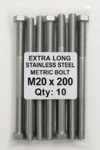 Extra Long Stainless Steel Bolts
