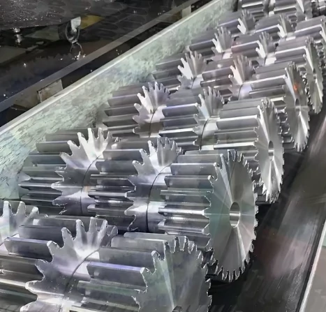Custom Spur Gear Manufacturing Types Materials CNC Machining